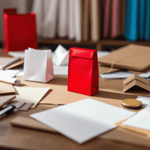 papel para embalagens