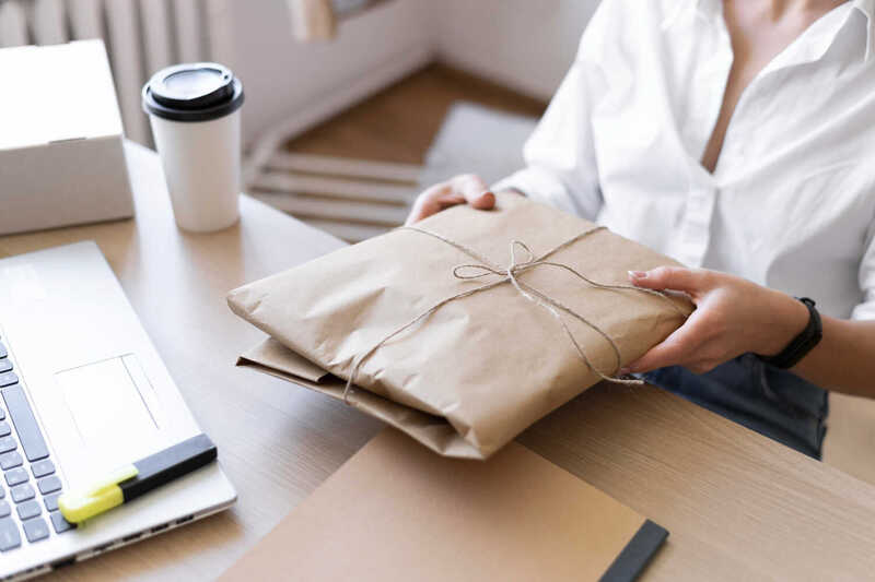 embalagens de papel em e-commerce